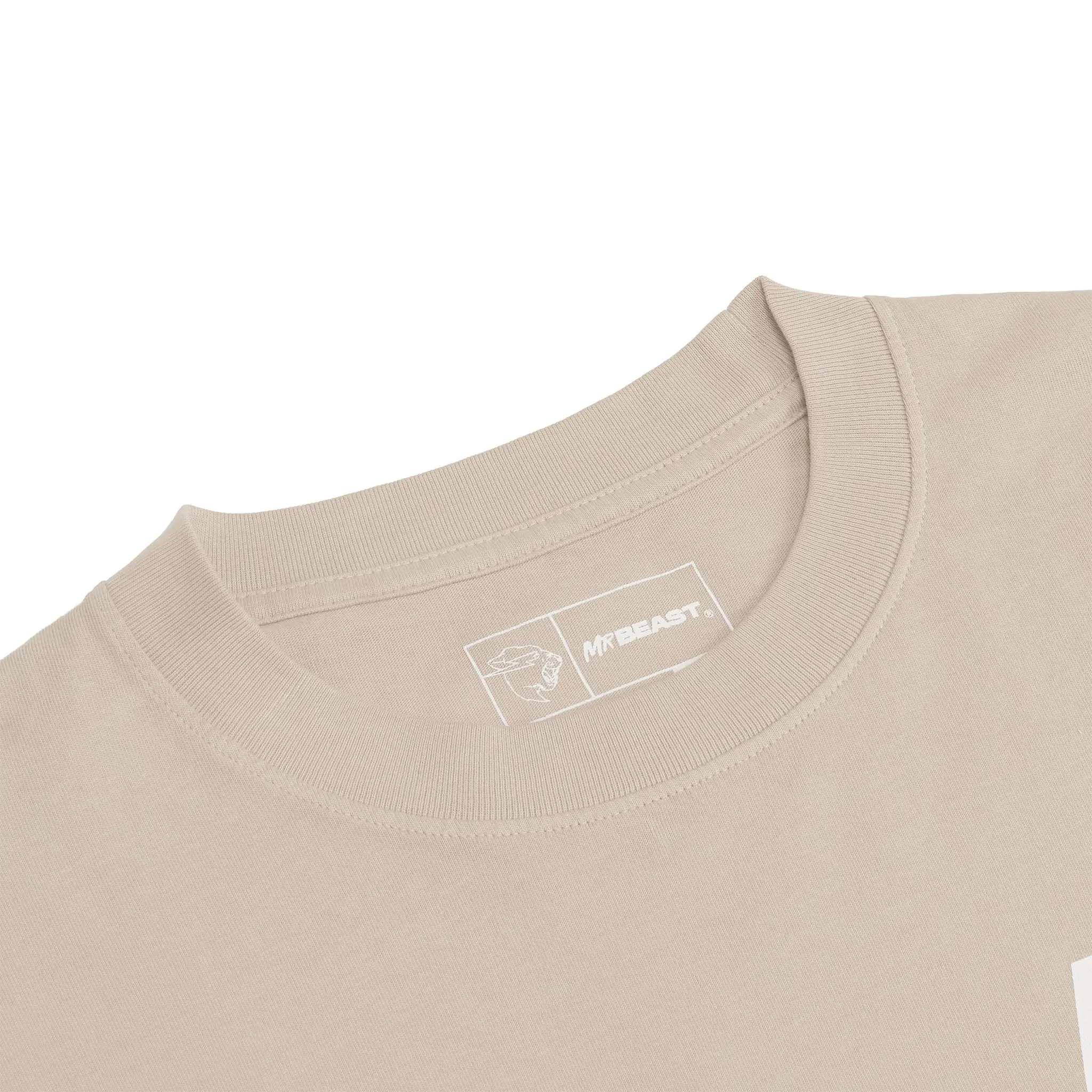 MRBEAST SHREDDER LS TEE - SAND