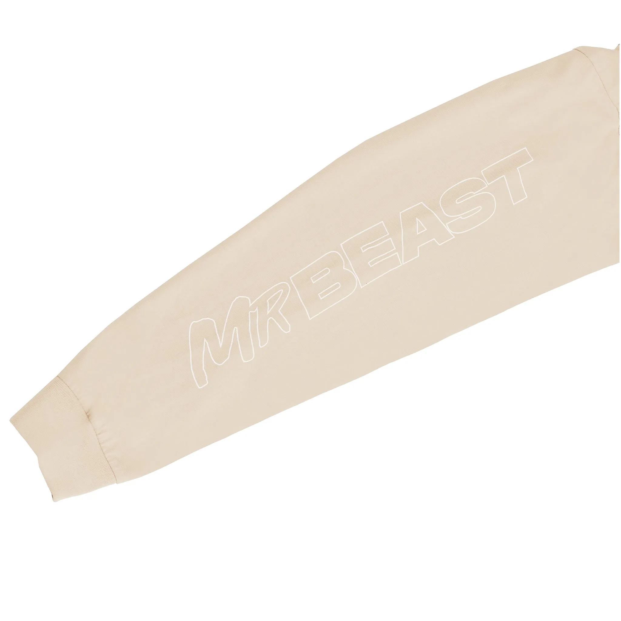 MRBEAST SHREDDER LS TEE - SAND