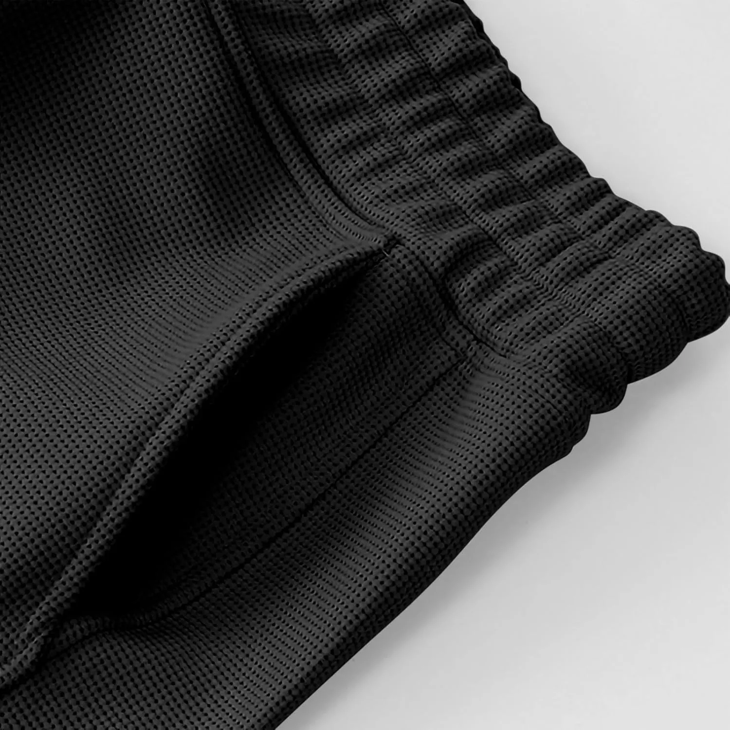 Muscularfit Mens Pants Casual Relaxed Fit Elastic Waist Drawstring Trousers Casual Solid Straight Sweatpants Outdoor Fashion