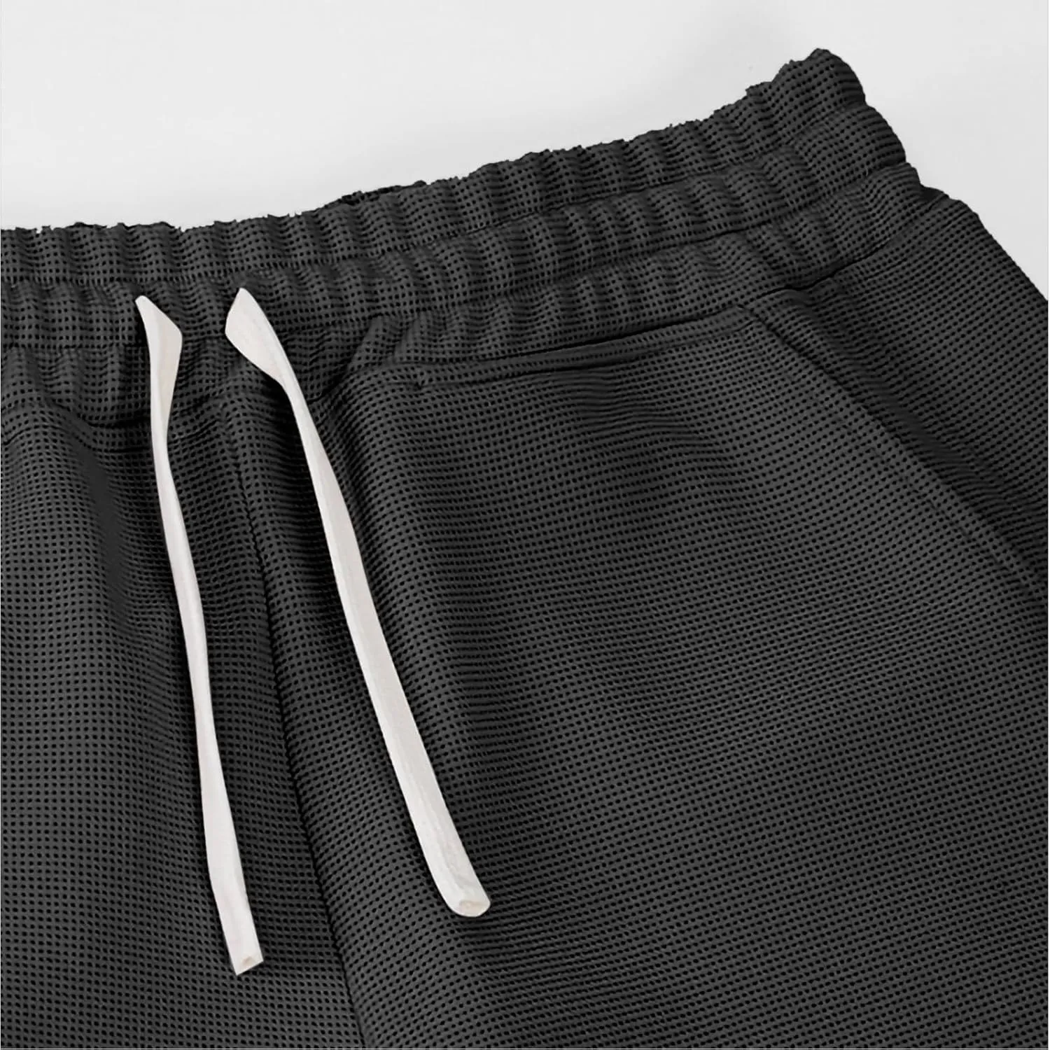 Muscularfit Mens Pants Casual Relaxed Fit Elastic Waist Drawstring Trousers Casual Solid Straight Sweatpants Outdoor Fashion