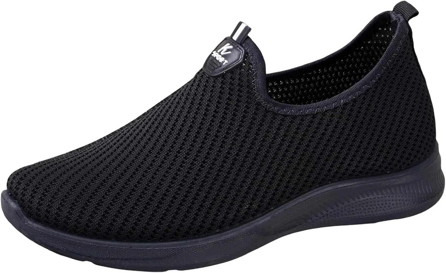 Non Slip Work Sport Shoes for Men Comfortable Breathable Lightweight Tennis Shoe Arch Support Plantar Fasciitis