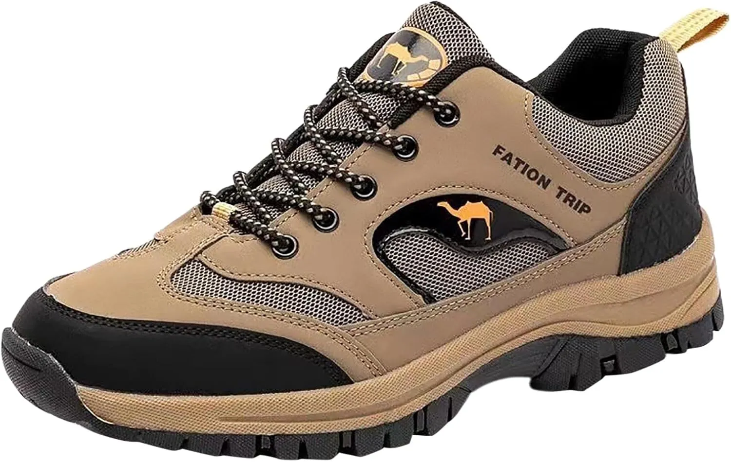 Outdoor Mountaineering Men Shoes Breathable and Durable Hiking Lace Up Men Hiking Shoes Basketball Sneaker