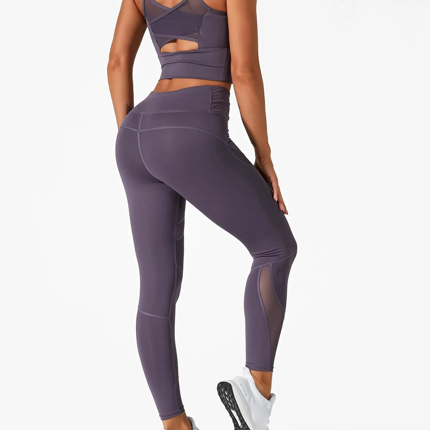Pants for Women Leggings Women Solid High Waist Activewear Jogger Pants Black Gym Tights Spandex Leggings Haul