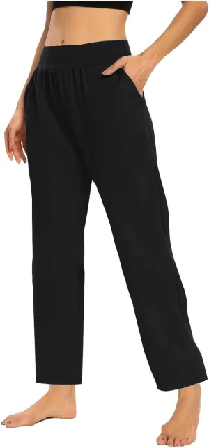 Pants for Women Leggings Women Solid High Waist Activewear Jogger Pants Black Gym Tights Spandex Leggings Haul