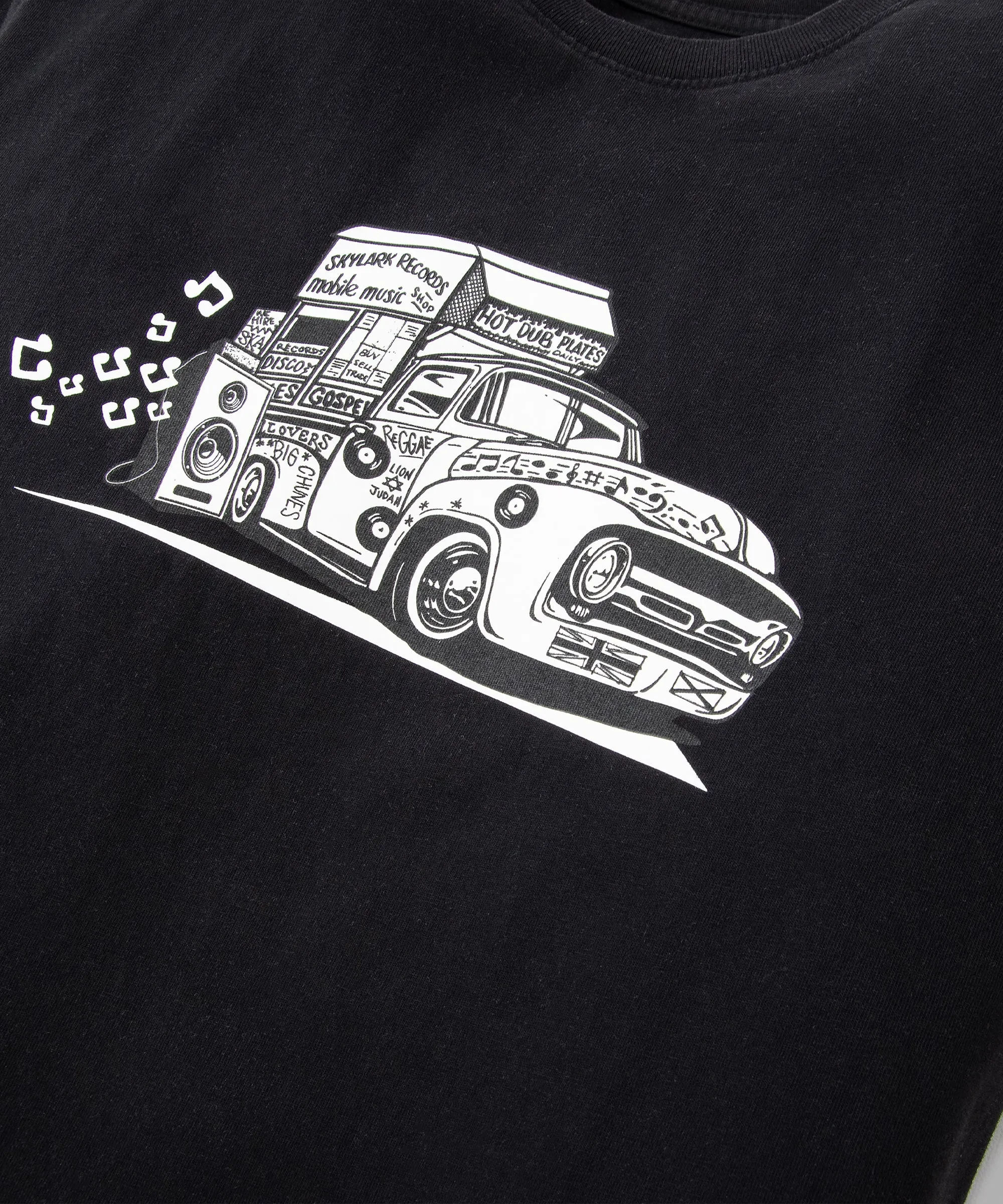 Paper Planes - Skylark Records Tee - Black