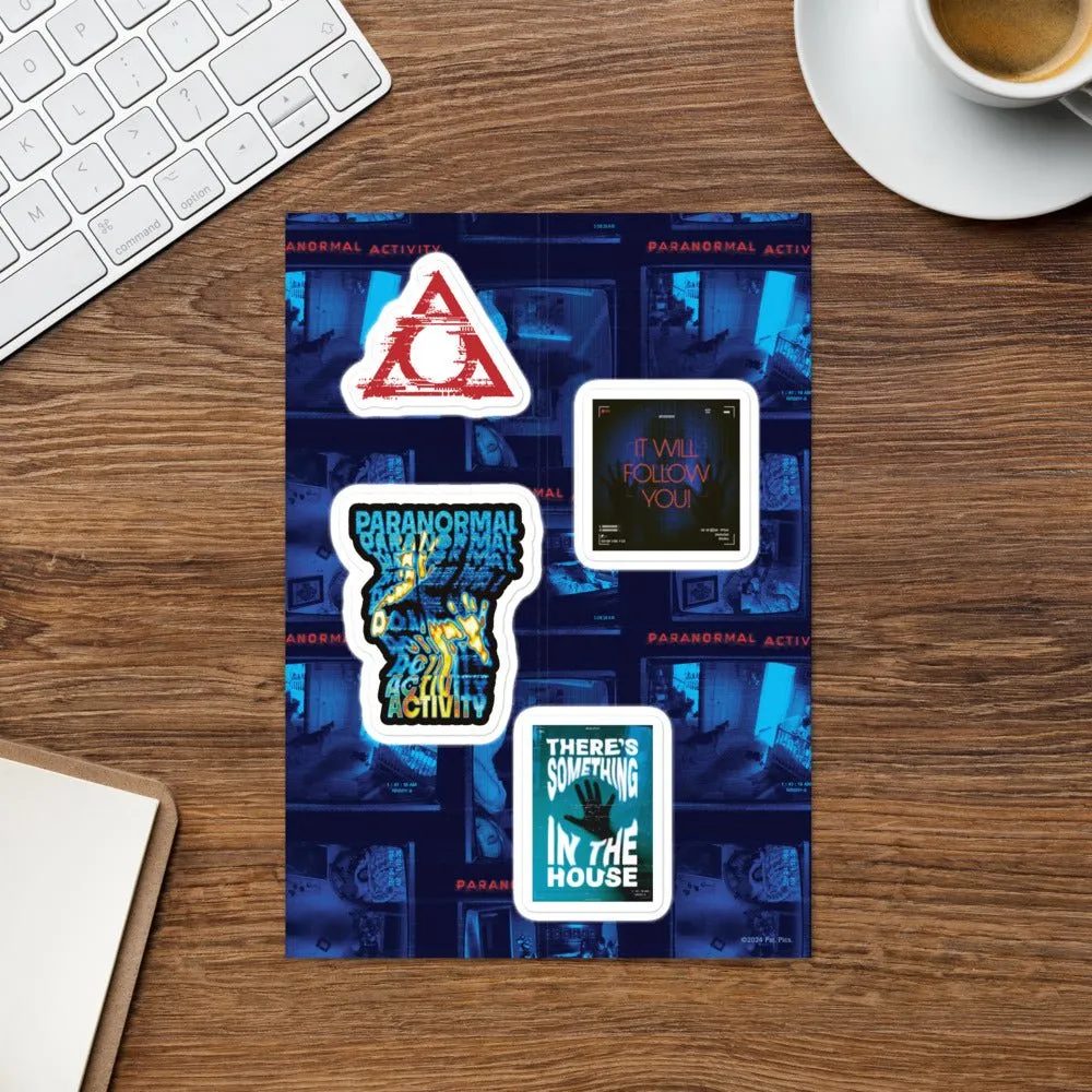 Paranormal Activity Kiss Cut Sticker Sheet