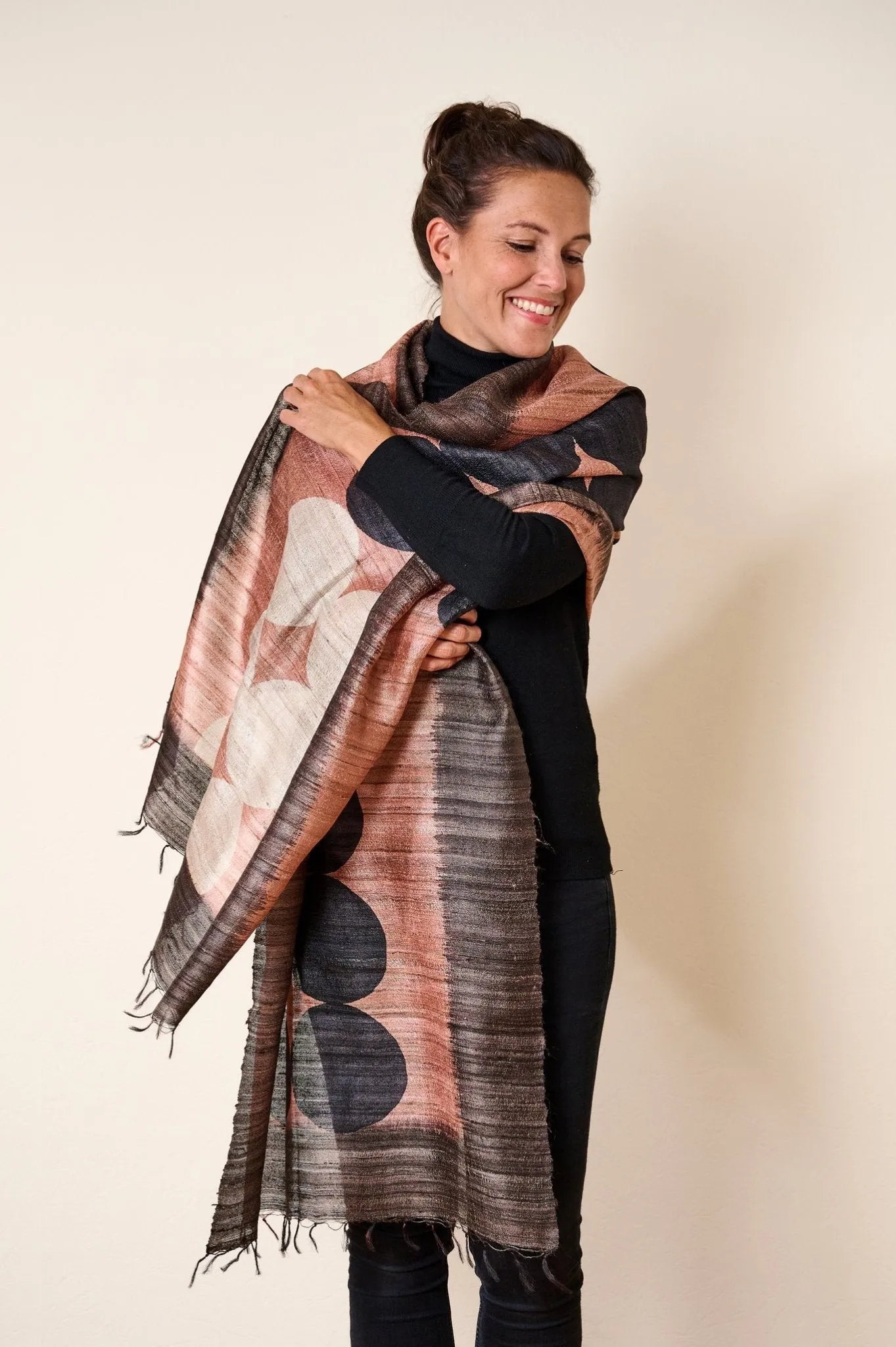 Pearl Peace Silk Scarf