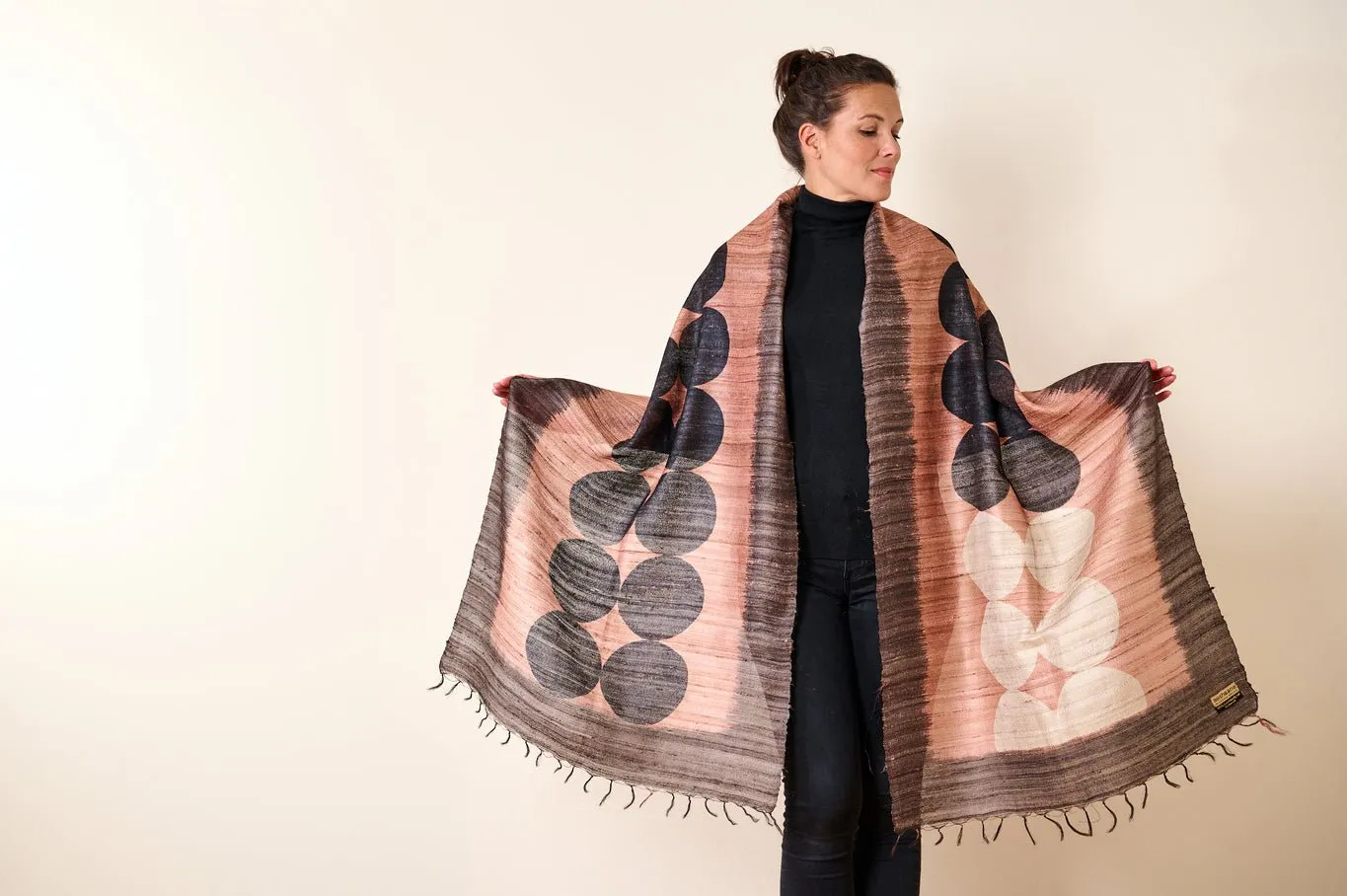 Pearl Peace Silk Scarf