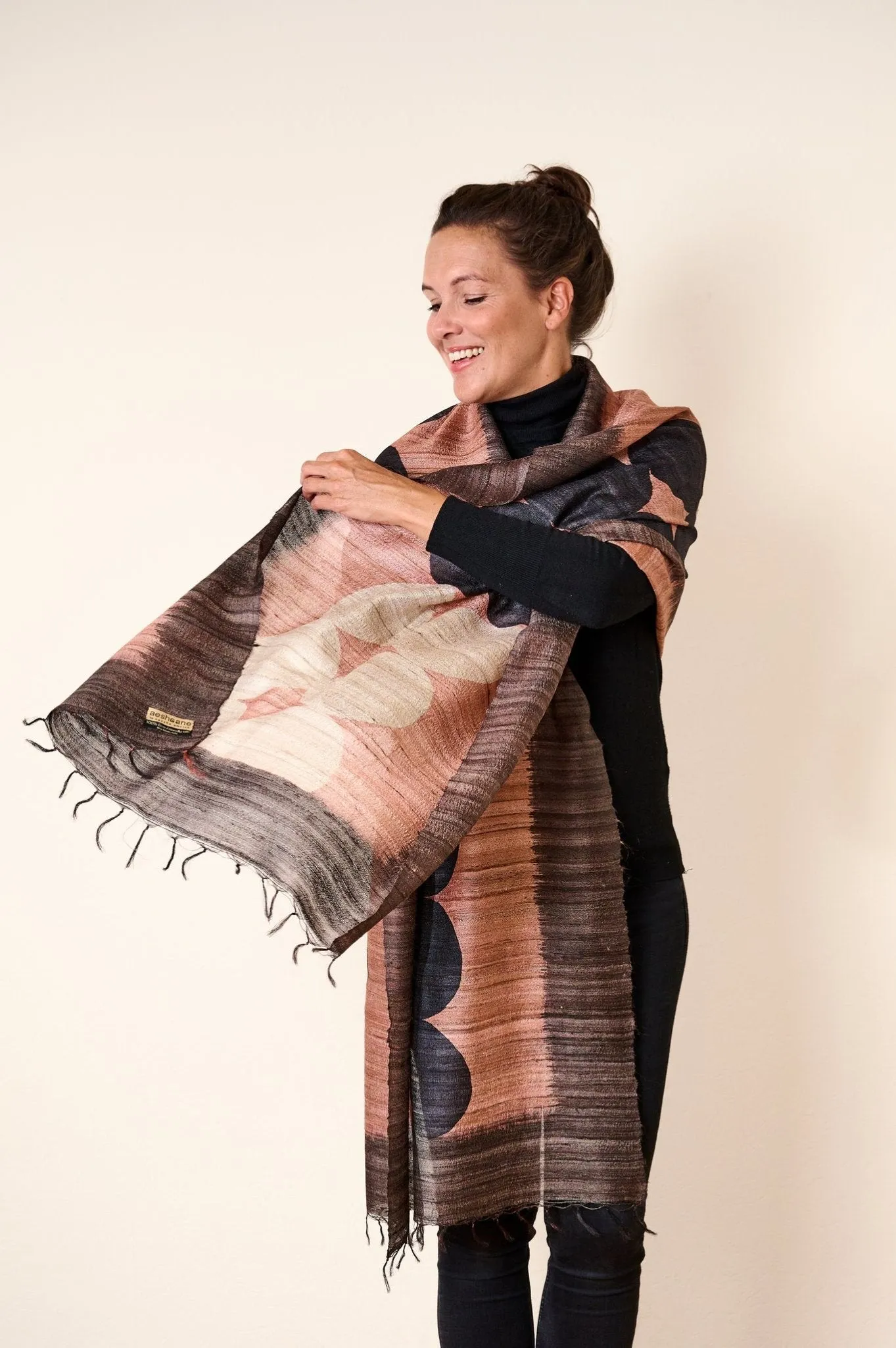 Pearl Peace Silk Scarf