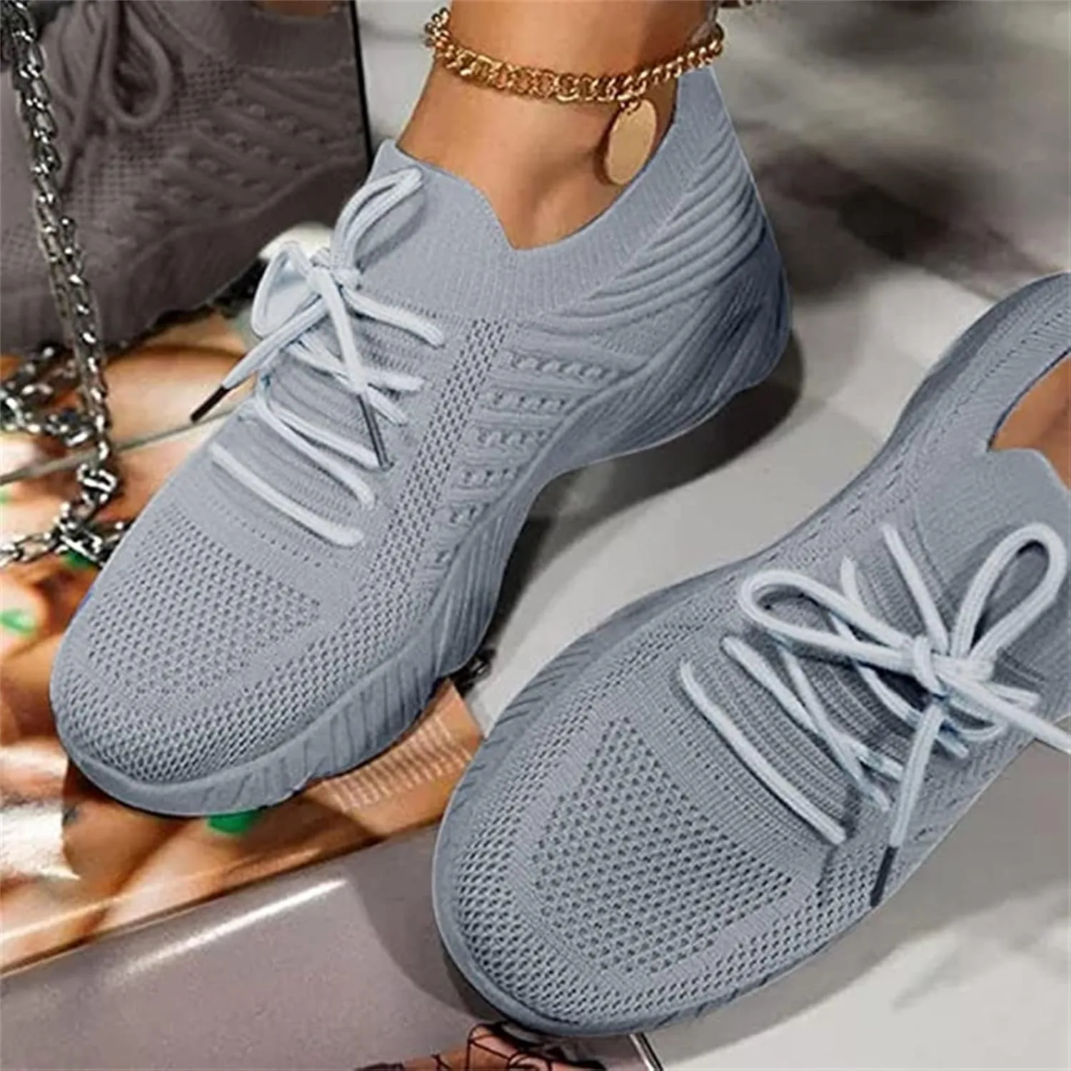 Running Shoes For Women Arch Support Walking Shoes Lightweight Jogging Sneakers Casual Slip On Athletic Tennis Shoes
