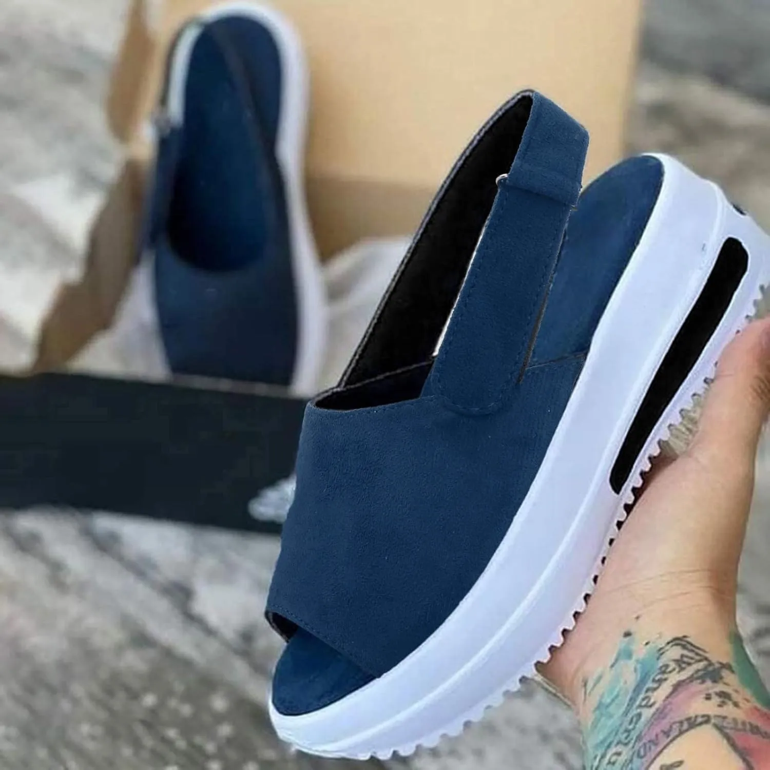 SBGMoSJ White Chunky Platform Sneakers for Women Mule Shoes for Women Slip On Heels Black Leather Nurse Shoes for Women High Top Sneakers for Women Wide Width Tennis Shoes for Women 2023