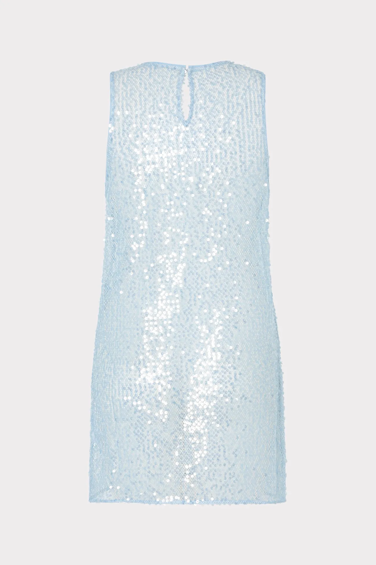 Sequin Mesh Mini Cover-Up Dress