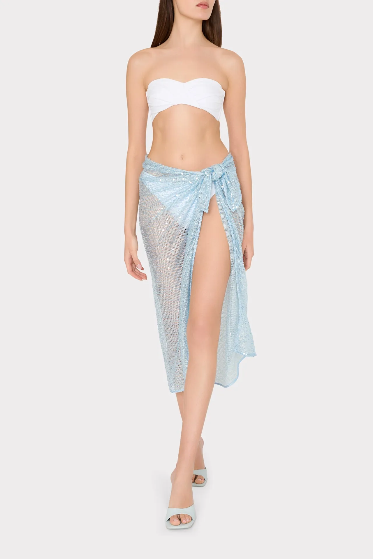 Sequin Mesh Sarong