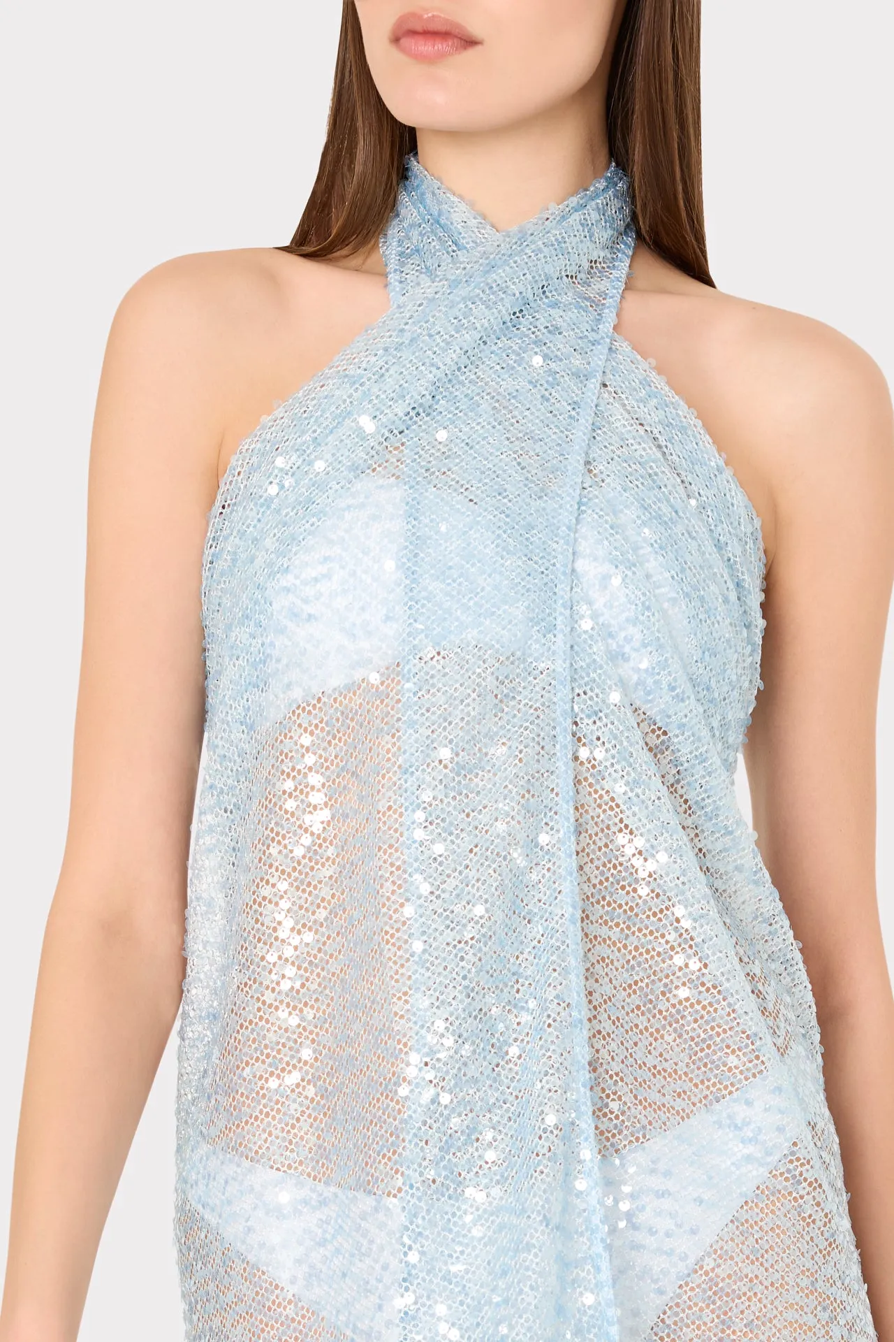 Sequin Mesh Sarong