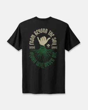 SHAKA ROOTS Black Premium Tee
