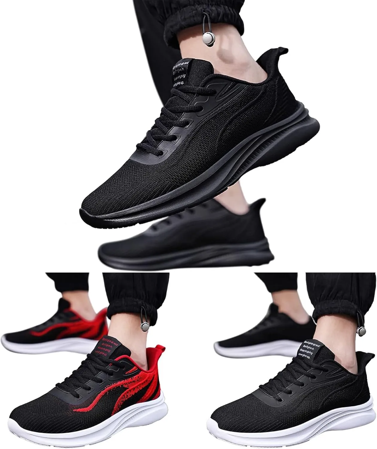 Shoes Men Men's Shoes Casual Men's Fashion Sneakers Casual Walking Tennis Breathable Comfort Walking for Men Run White for