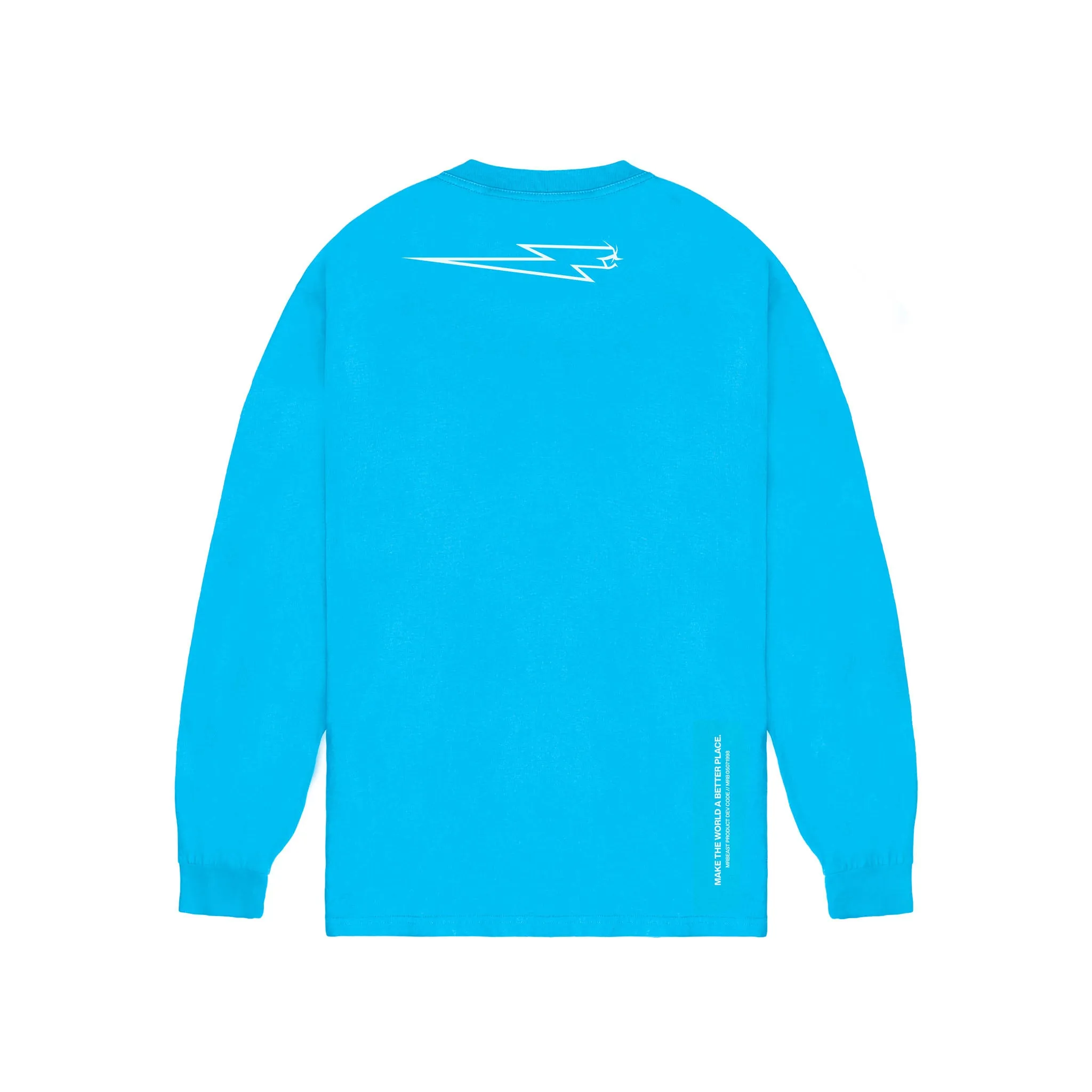 SHREDDER LS TEE - ELECTRIC BLUE