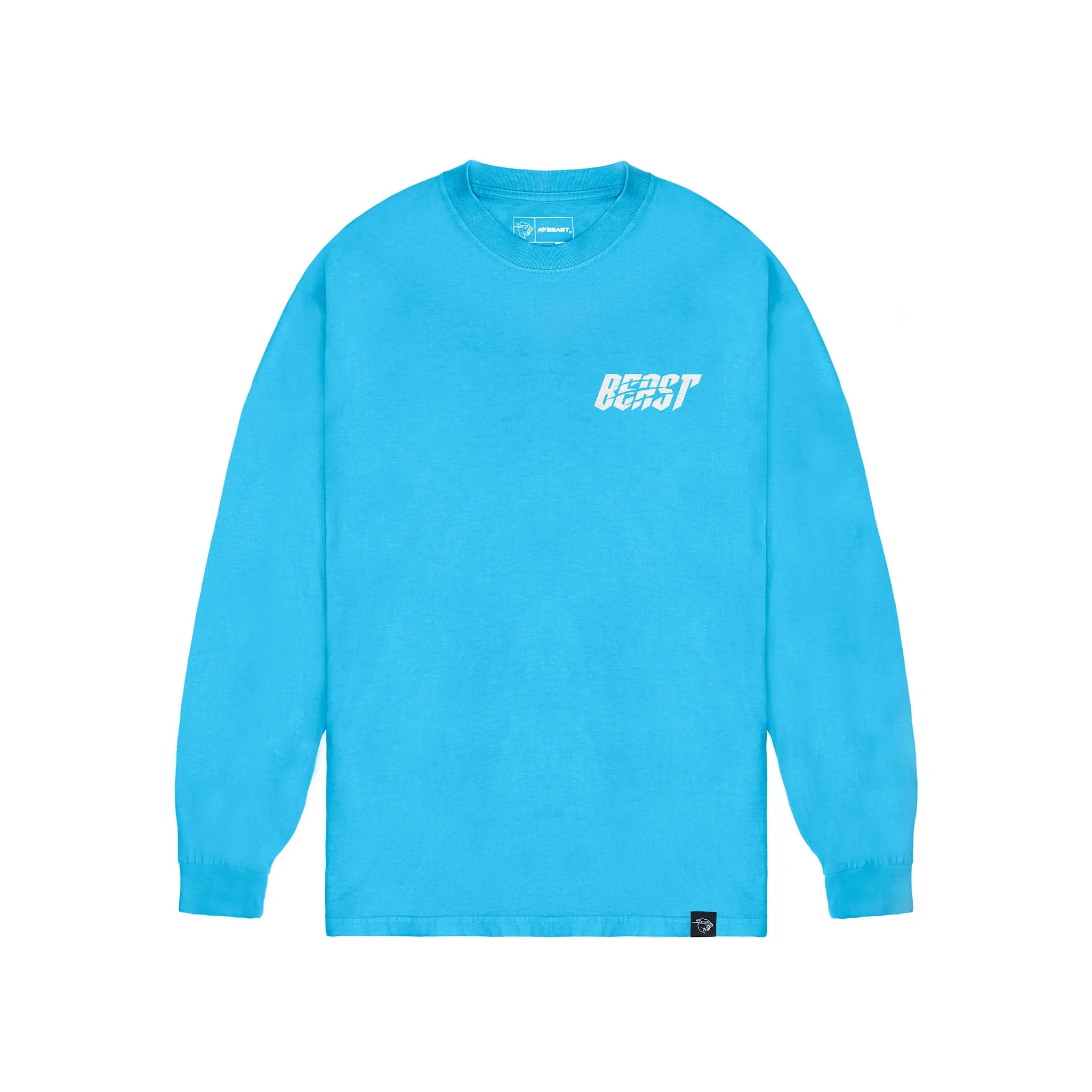 SHREDDER LS TEE - ELECTRIC BLUE