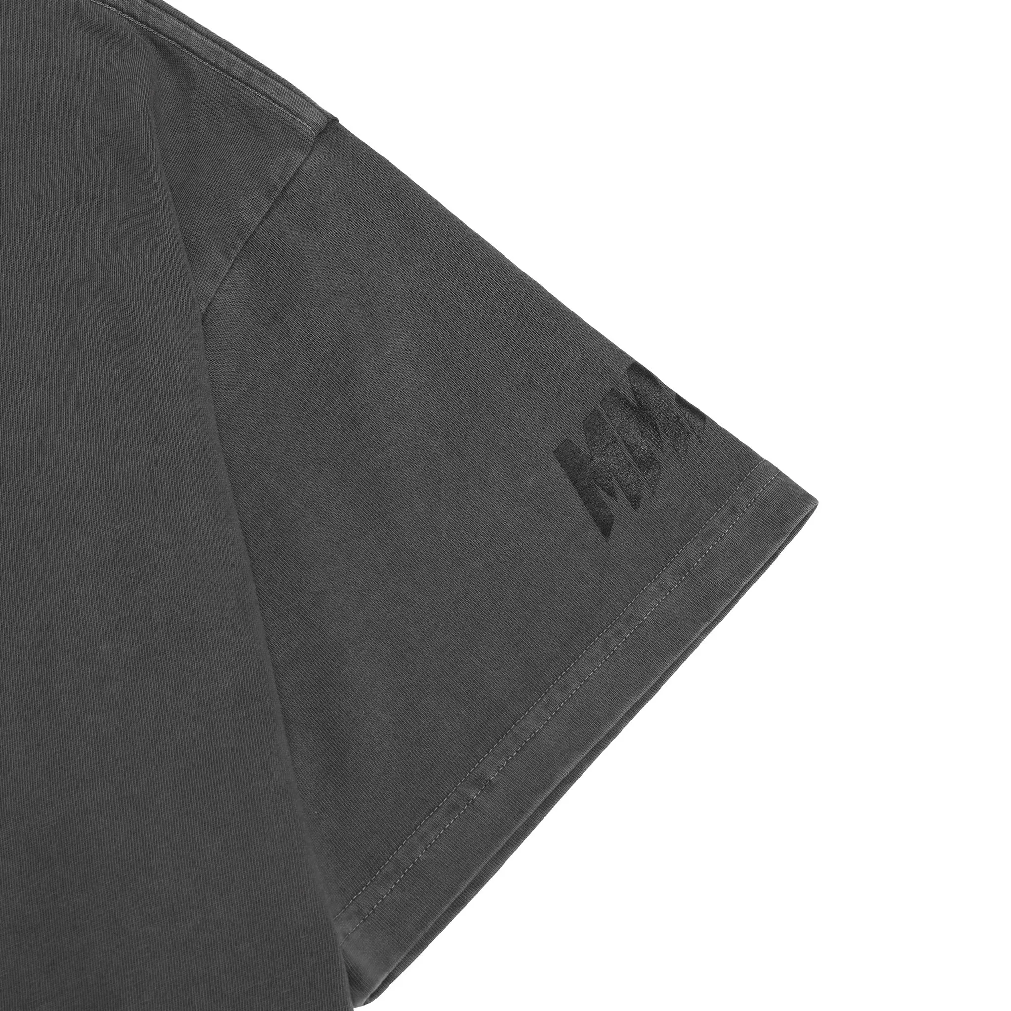 SHREDDER PIGMENT DYE SS TEE - BLACK