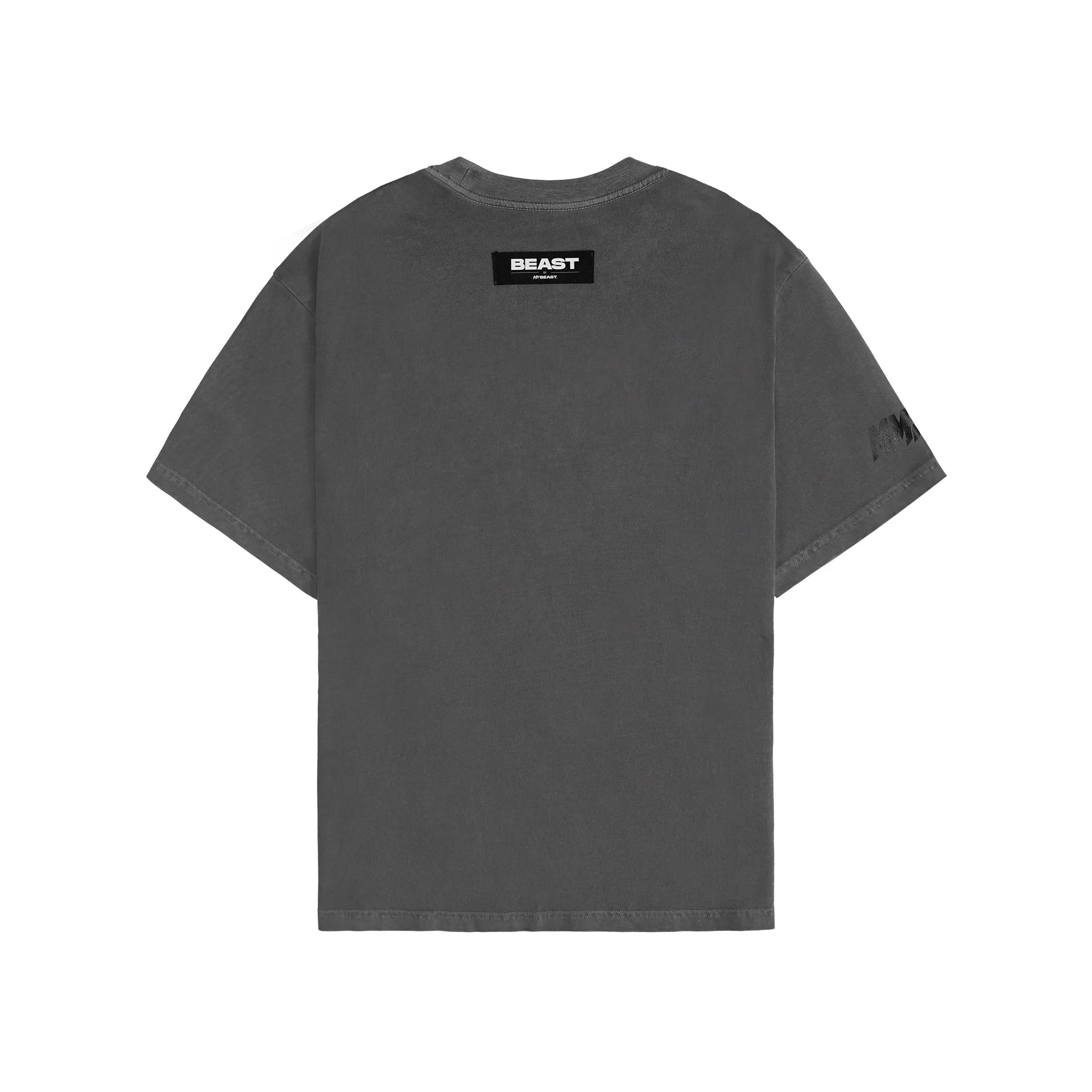 SHREDDER PIGMENT DYE SS TEE - BLACK