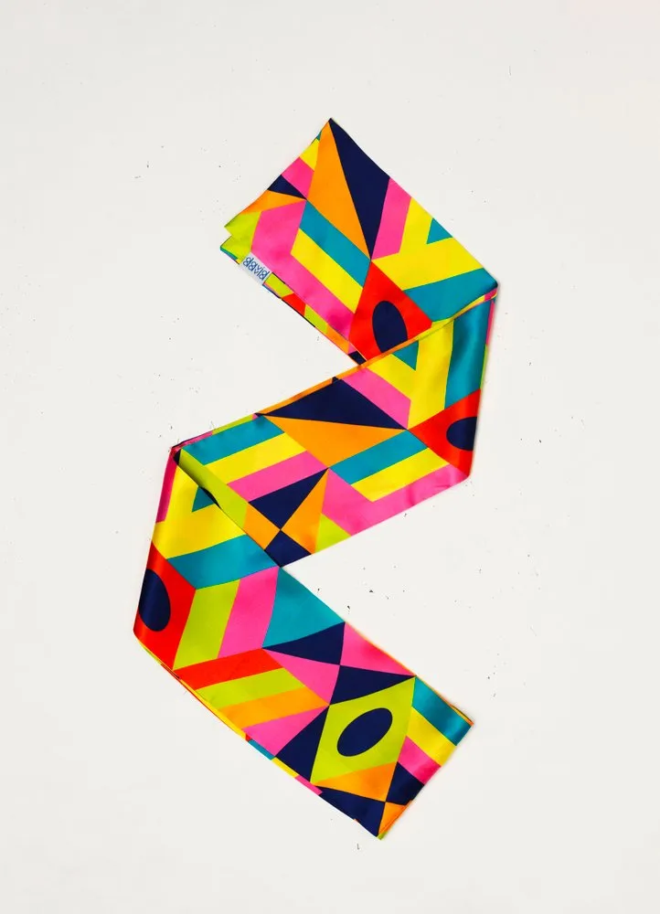 Silk scarf, Blocker