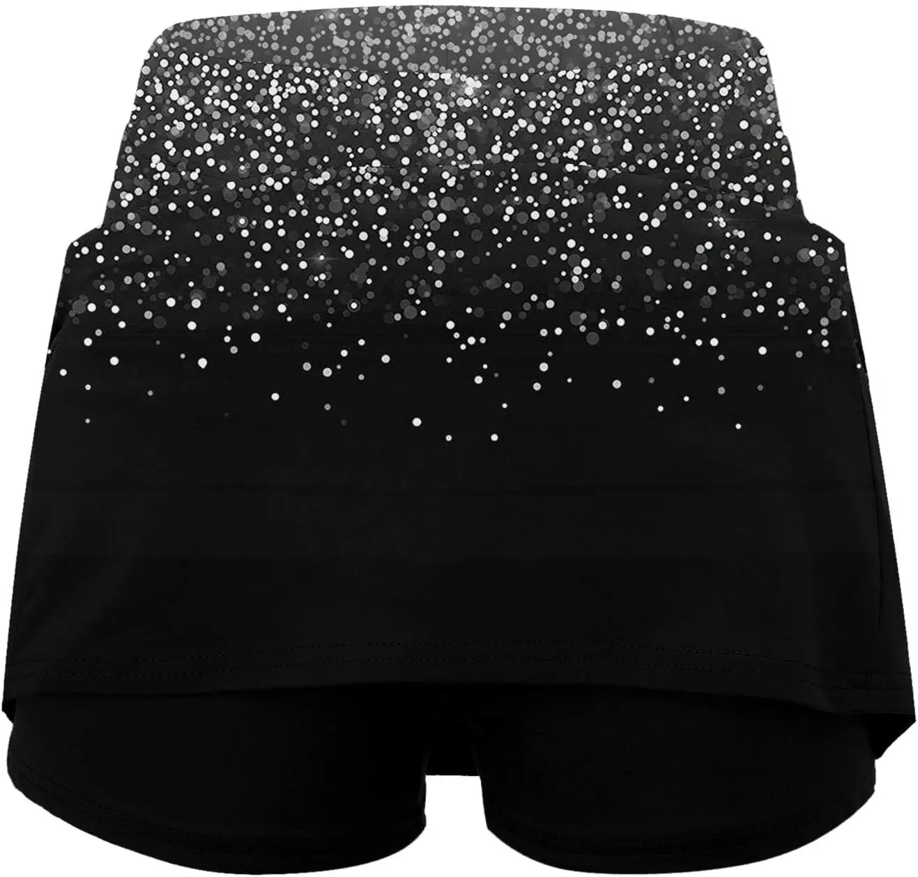 Skorts for Women Dressy Casual Summer High Waist Plus Size Skirts with Shorts Athletic Tummy Control Tennis Skirt Yoga Skort
