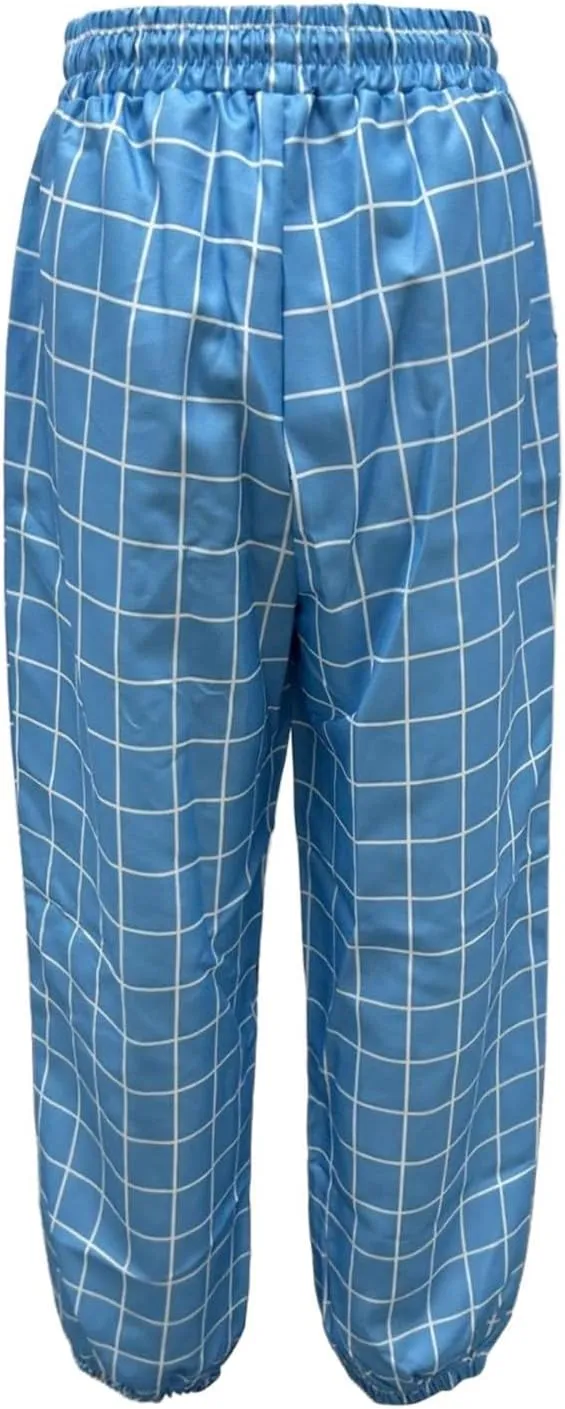 Slim Fit Plaid Chino Pants for Men Flat-Front Stretch Dress Pants Business Pencil Suit Pant Casual Skinny Golf Pant