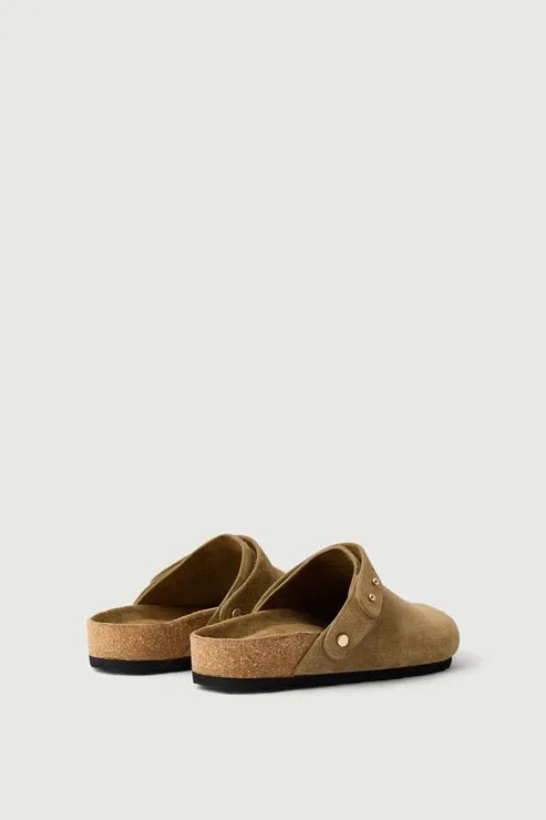 Soeur - Sleepy Clogs in Honey Suede