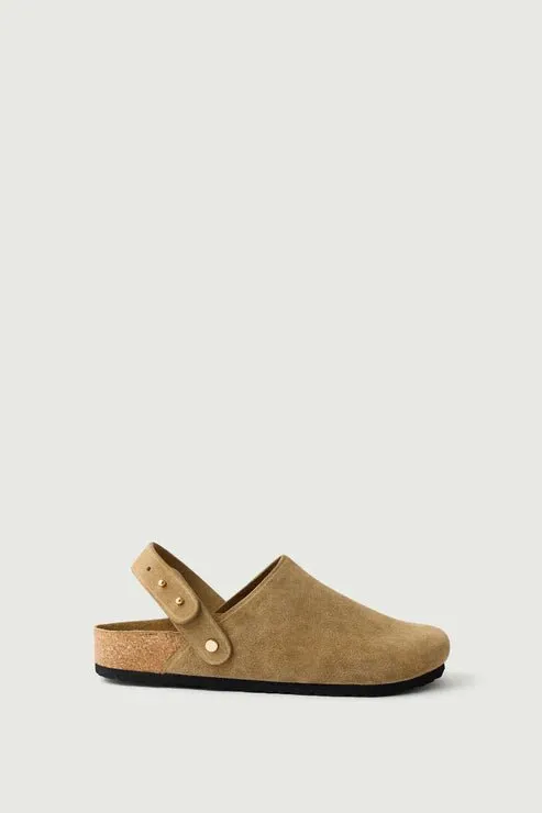 Soeur - Sleepy Clogs in Honey Suede