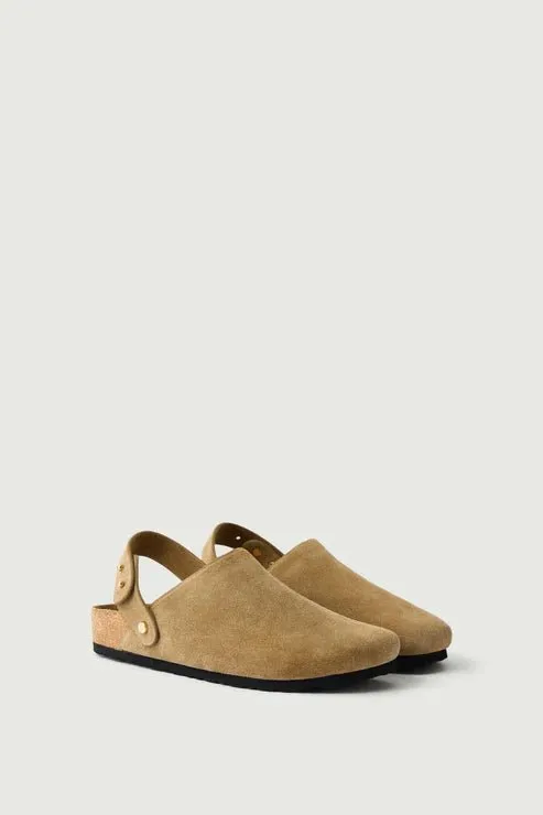 Soeur - Sleepy Clogs in Honey Suede