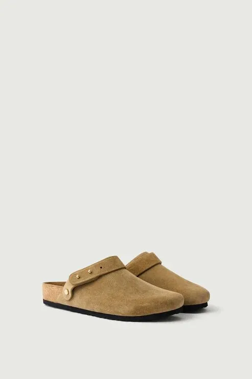 Soeur - Sleepy Clogs in Honey Suede