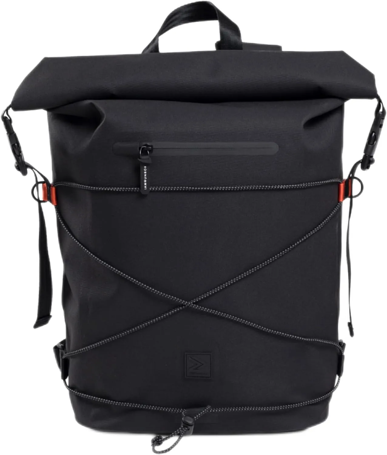 Spin Bag 18L, Durable, Waterproof Backpack, Carry On Bag for Sports, Work & Travel with Space for Laptop & Shoes, Black