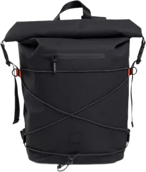Spin Bag 18L, Durable, Waterproof Backpack, Carry On Bag for Sports, Work & Travel with Space for Laptop & Shoes, Black
