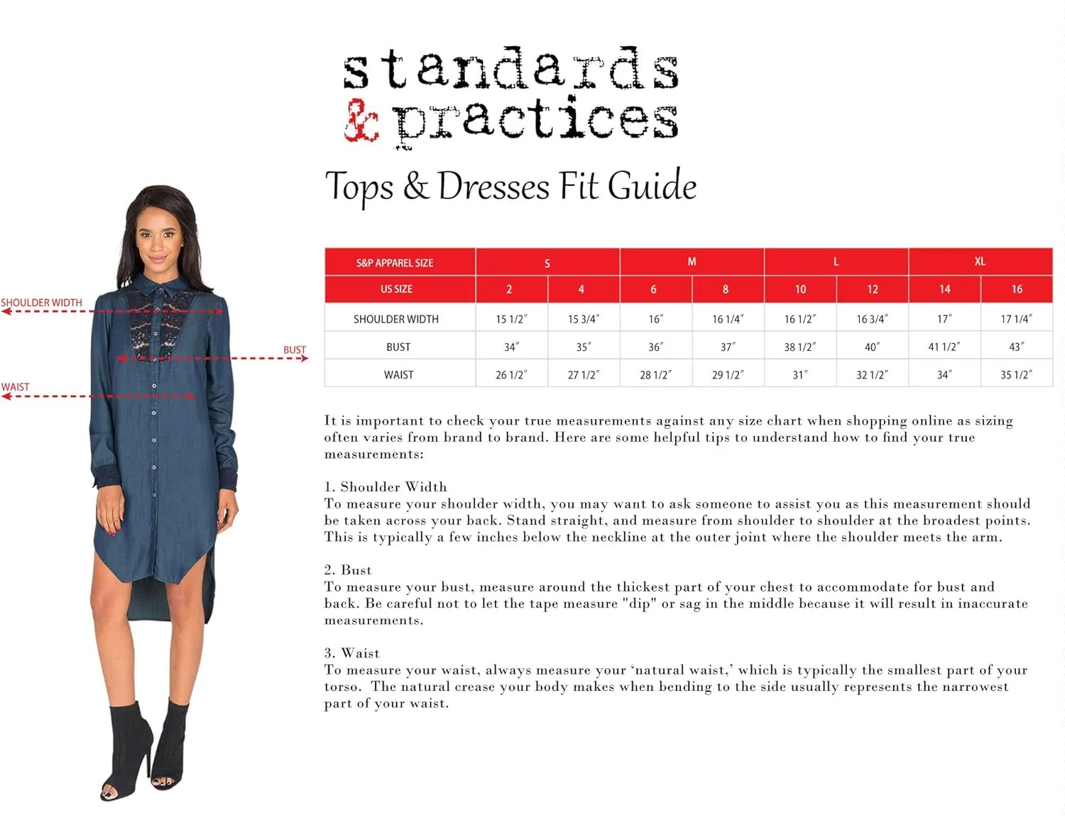 Standards & Practices Women's Plus Size Off The Shoulder Peasant Tencel Denim Dress Knee Length