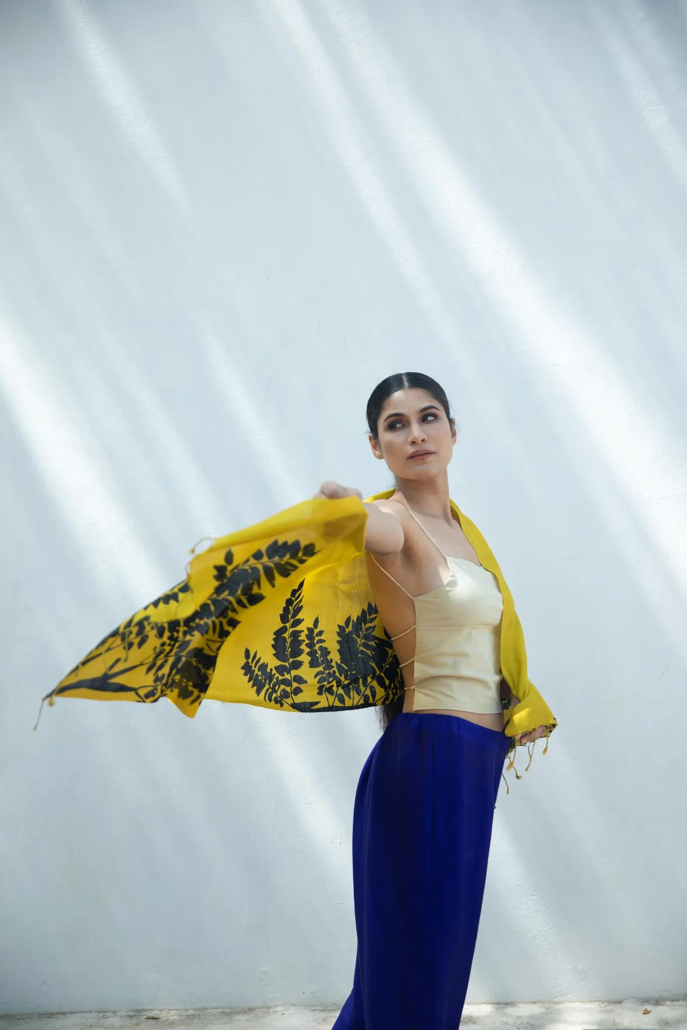 The 'Bada Patta' Eri Silk Scarf