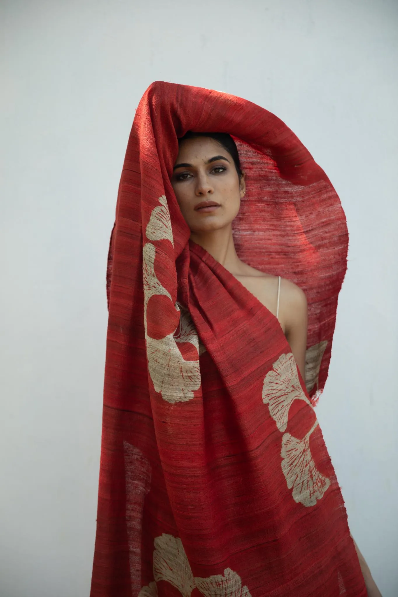 The 'Icho' Tussar Silk Blanket Scarf
