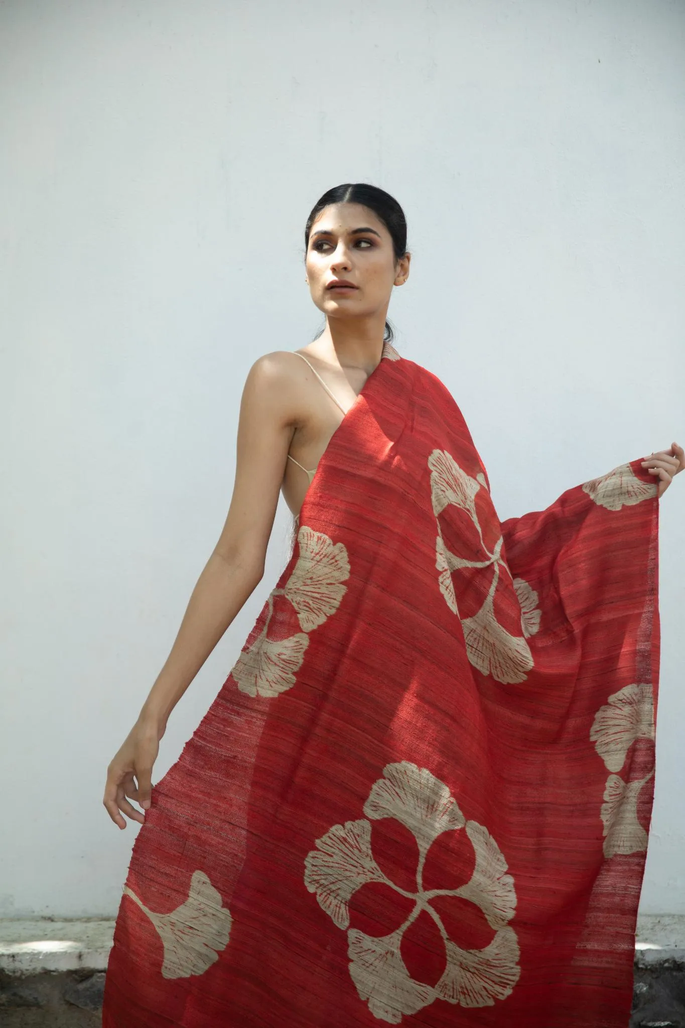 The 'Icho' Tussar Silk Blanket Scarf