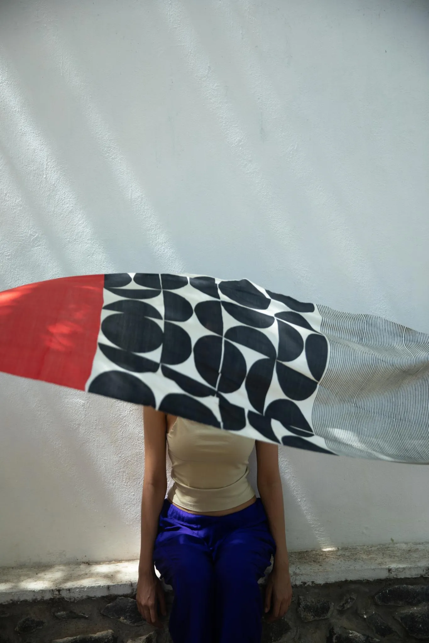 The 'Moon' Eri Silk Scarf