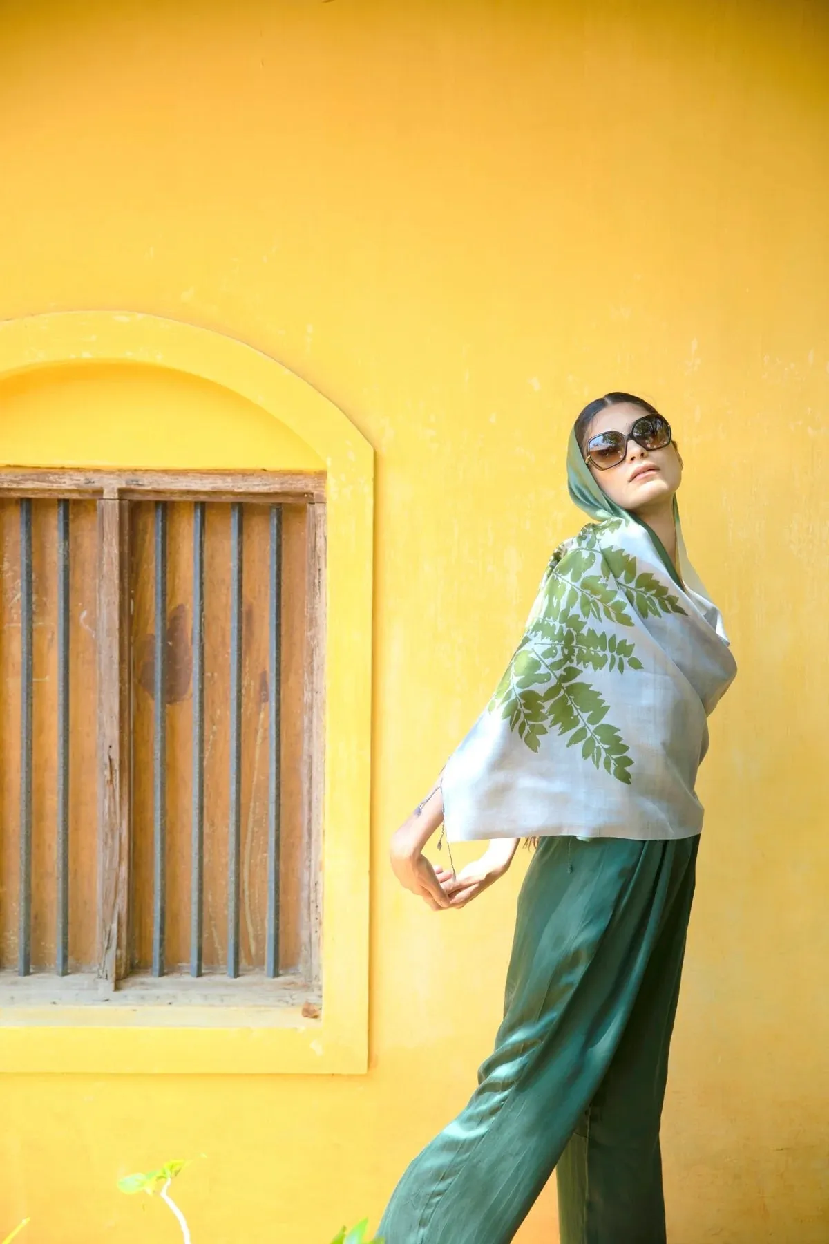 The 'Nivar' Eri Silk Scarf