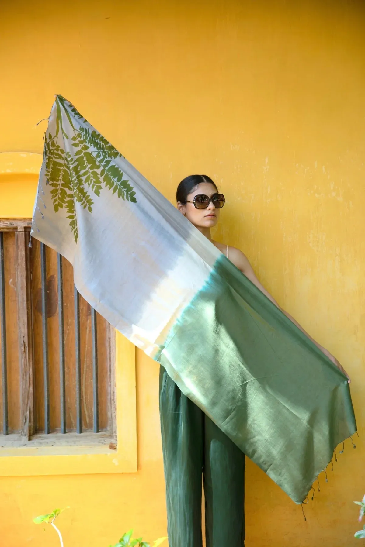The 'Nivar' Eri Silk Scarf
