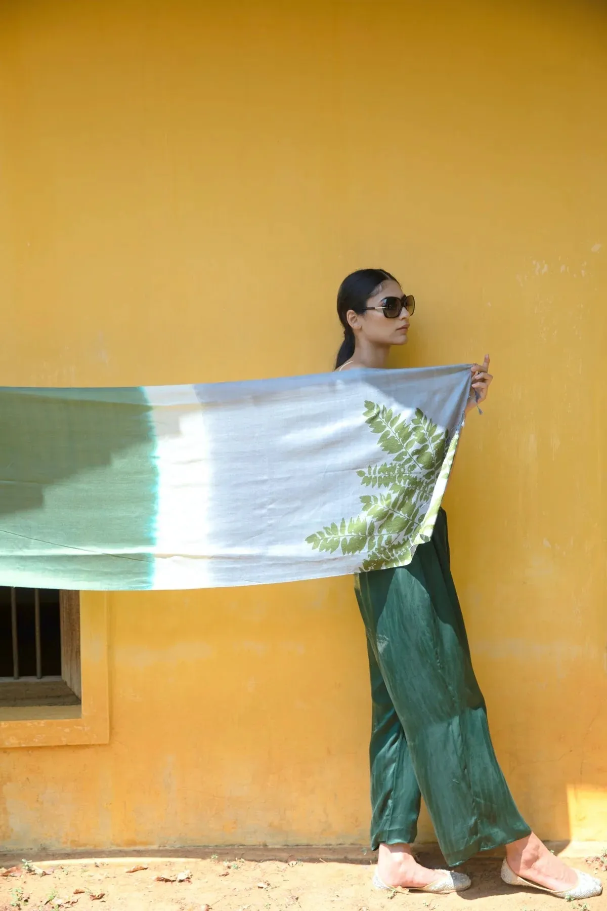 The 'Nivar' Eri Silk Scarf