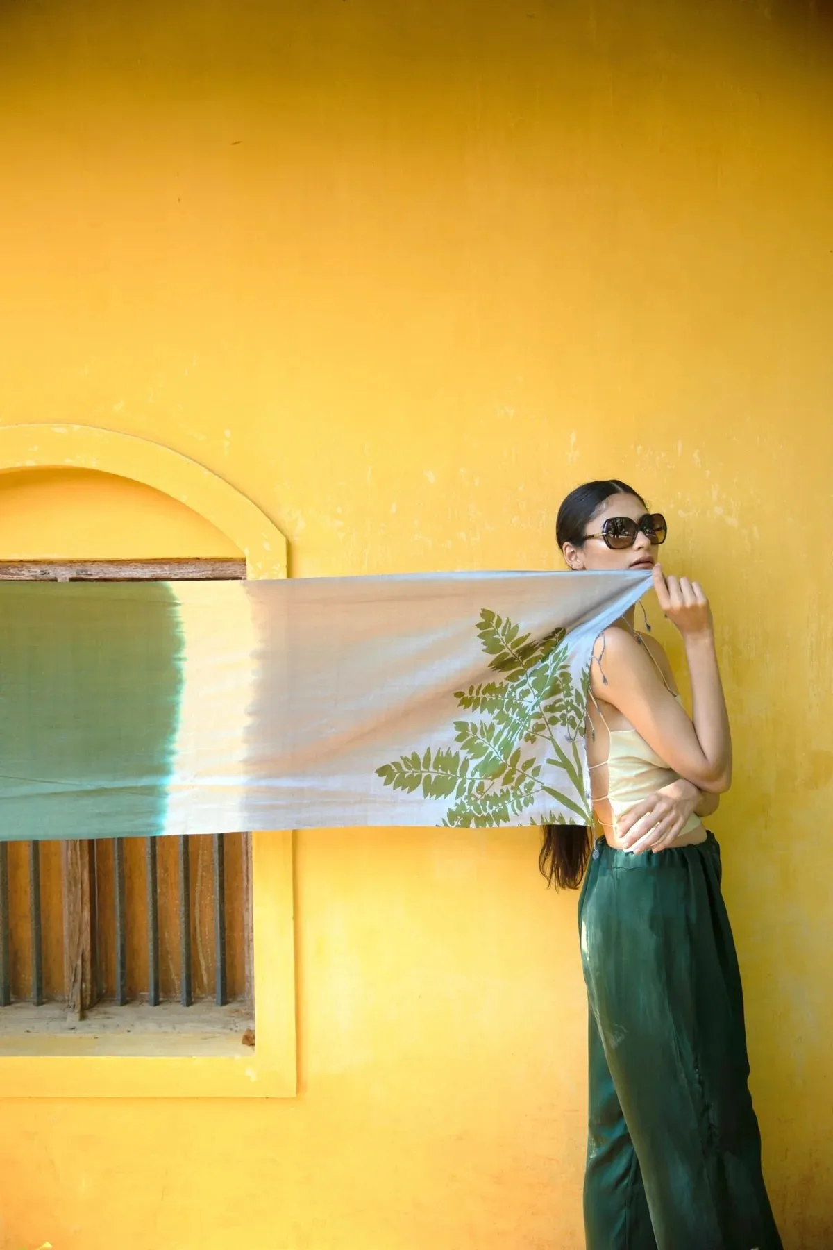 The 'Nivar' Eri Silk Scarf