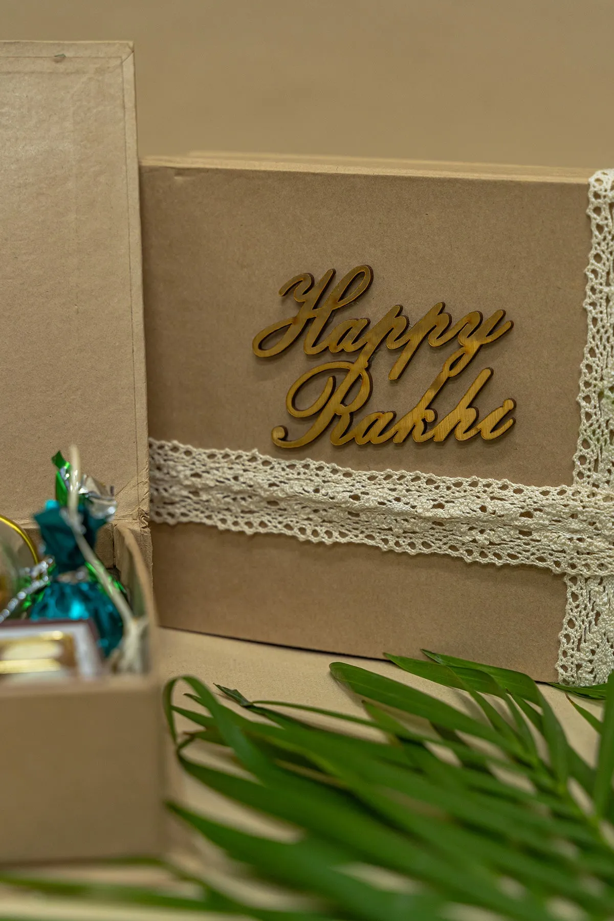 The Rakhi Hamper - One Embroidered Rakhi