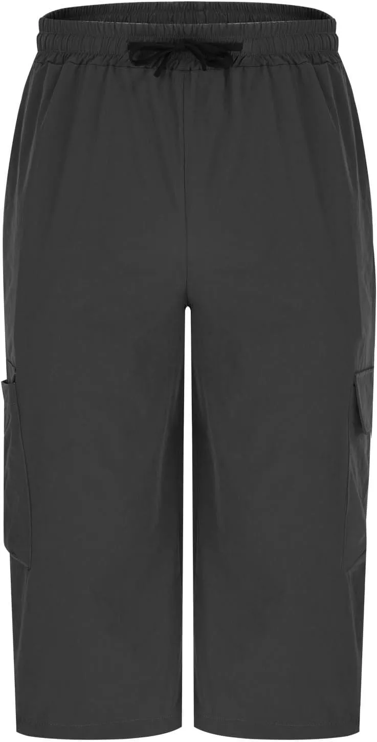 Track Trousers Men Pajama Beach Hiking Joggers Outfits Swim Business with Pockets Casual Travel Yoga Cargo Joggers