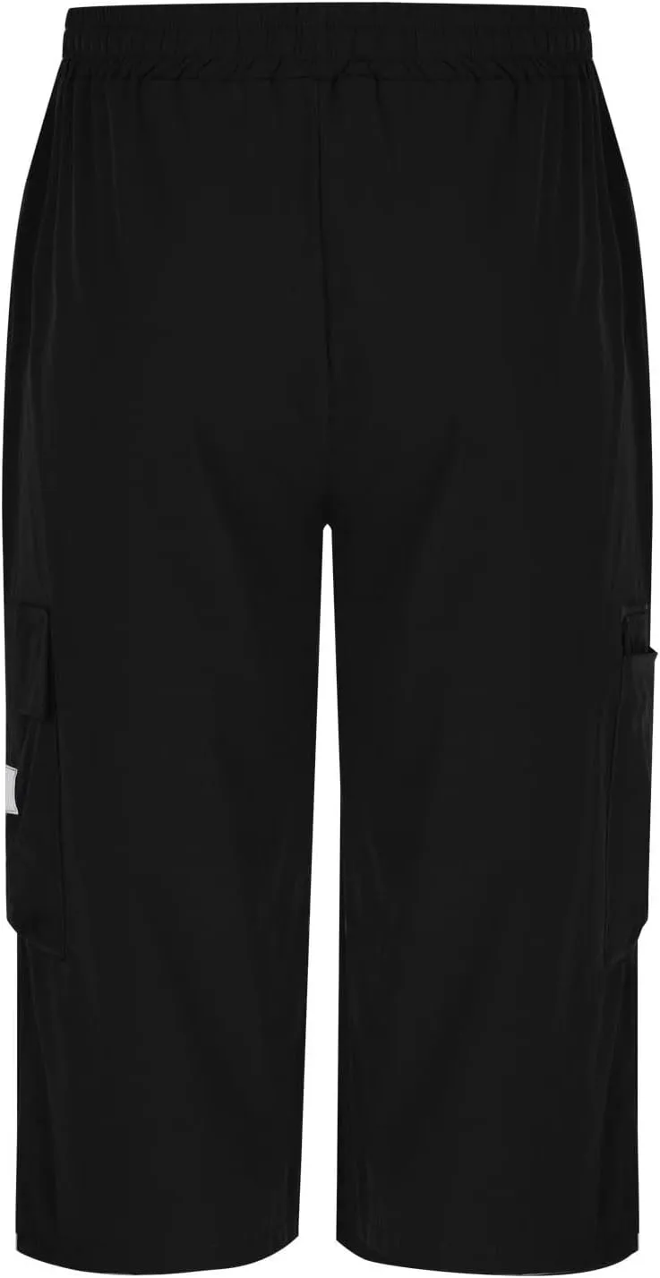 Track Trousers Men Pajama Beach Hiking Joggers Outfits Swim Business with Pockets Casual Travel Yoga Cargo Joggers