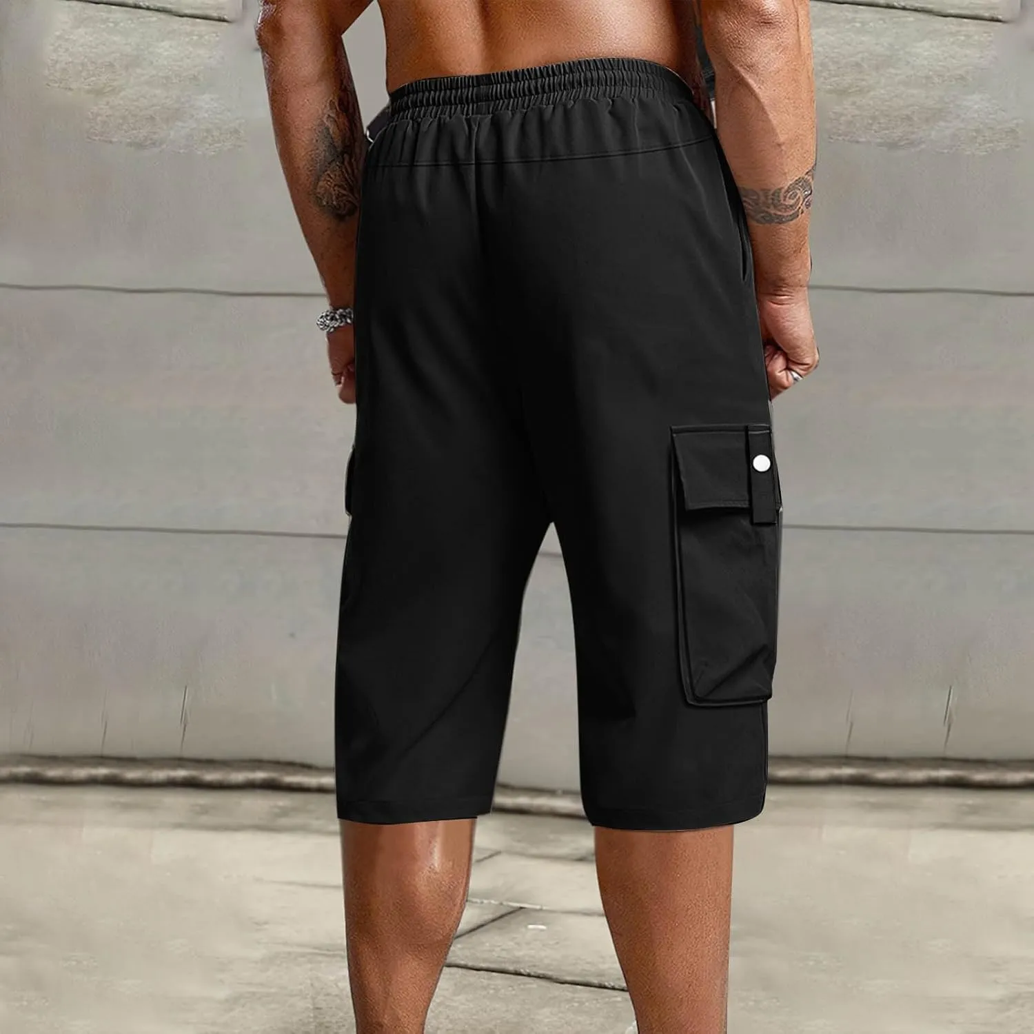 Track Trousers Men Pajama Beach Hiking Joggers Outfits Swim Business with Pockets Casual Travel Yoga Cargo Joggers