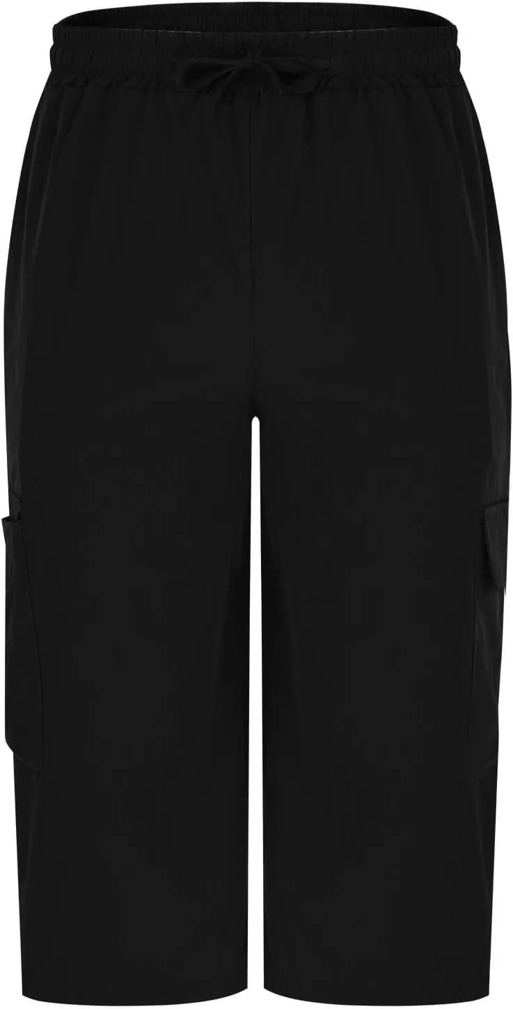 Track Trousers Men Pajama Beach Hiking Joggers Outfits Swim Business with Pockets Casual Travel Yoga Cargo Joggers