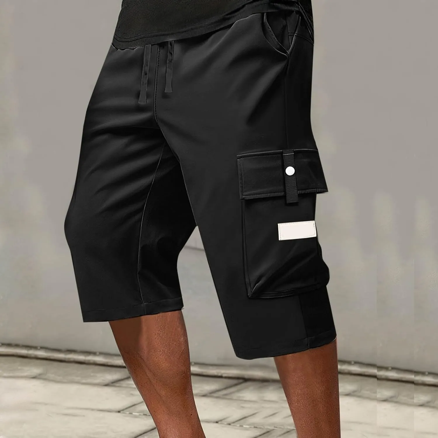 Track Trousers Men Pajama Beach Hiking Joggers Outfits Swim Business with Pockets Casual Travel Yoga Cargo Joggers