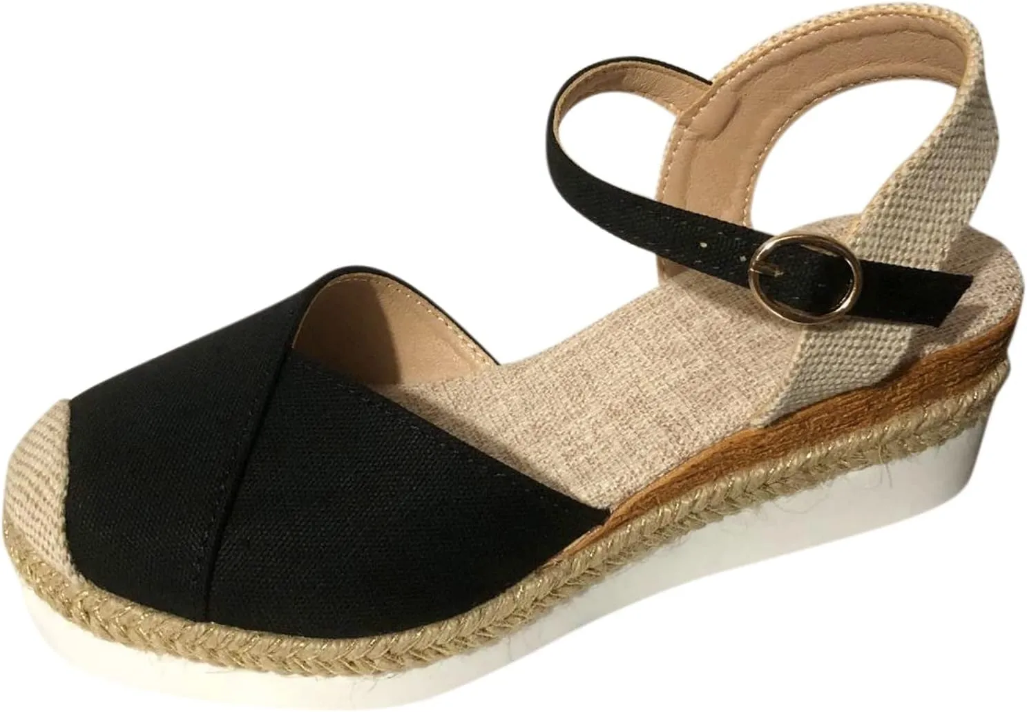 Women Comfortable Sandals,Women Sandals Summer Flat Bottom Slope Heel Fish Mouth Casual Women Sandals Water Sandals Women Orthotic Walking Sandals Orthopedic Arch Support Sandals