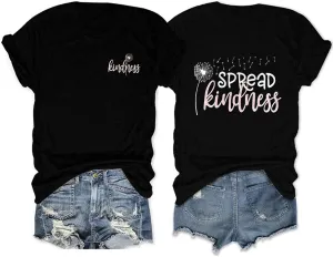 Women Graphic T-Shirts Casual Short Sleeve Tee Tops(Available in Plus Size)